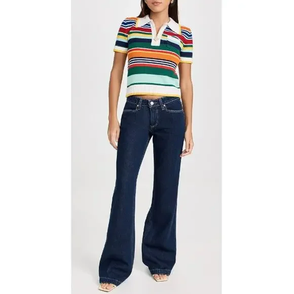 New PAIGE Women's Charmaine Sonja with Jolene Pockets Jeans Size 33 - Picture 4 of 10